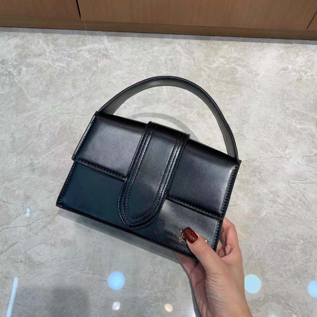 

New Fashion bag Designer luxury handbag For jacquess Women Casual Shopping Bags Tote Handbags leather cute bags high quality, Black