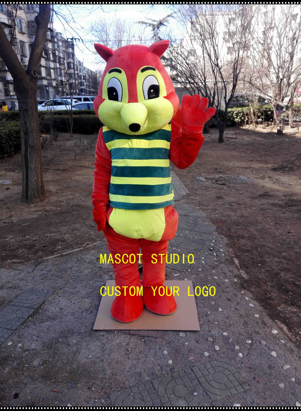 

monkey mascot costume custom fancy costume anime kits mascotte cartoon theme fancy dress carnival costume 41685, Yellow