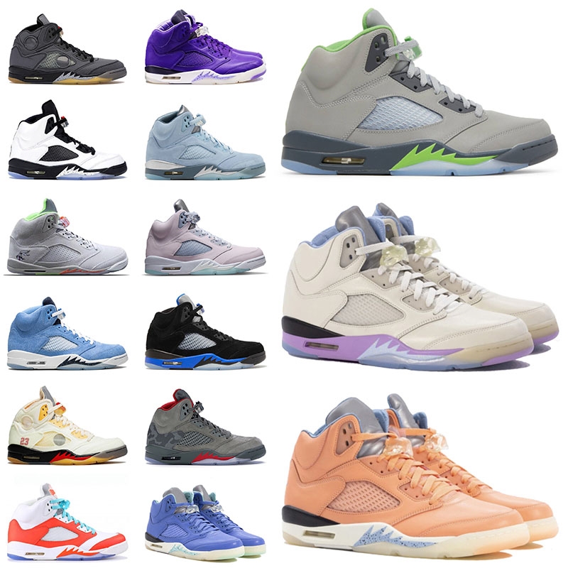 

Basketball Shoes men 5 5s Boots Bred Raging Bull grey oregon ducks ALTERNATE GRAPE, 27