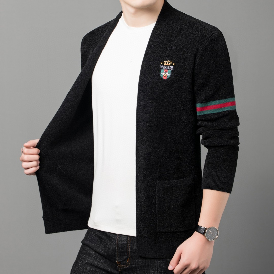 

Men's Sweaters Crew Neck pullopver Long Sleeve Sweater asian size li82603