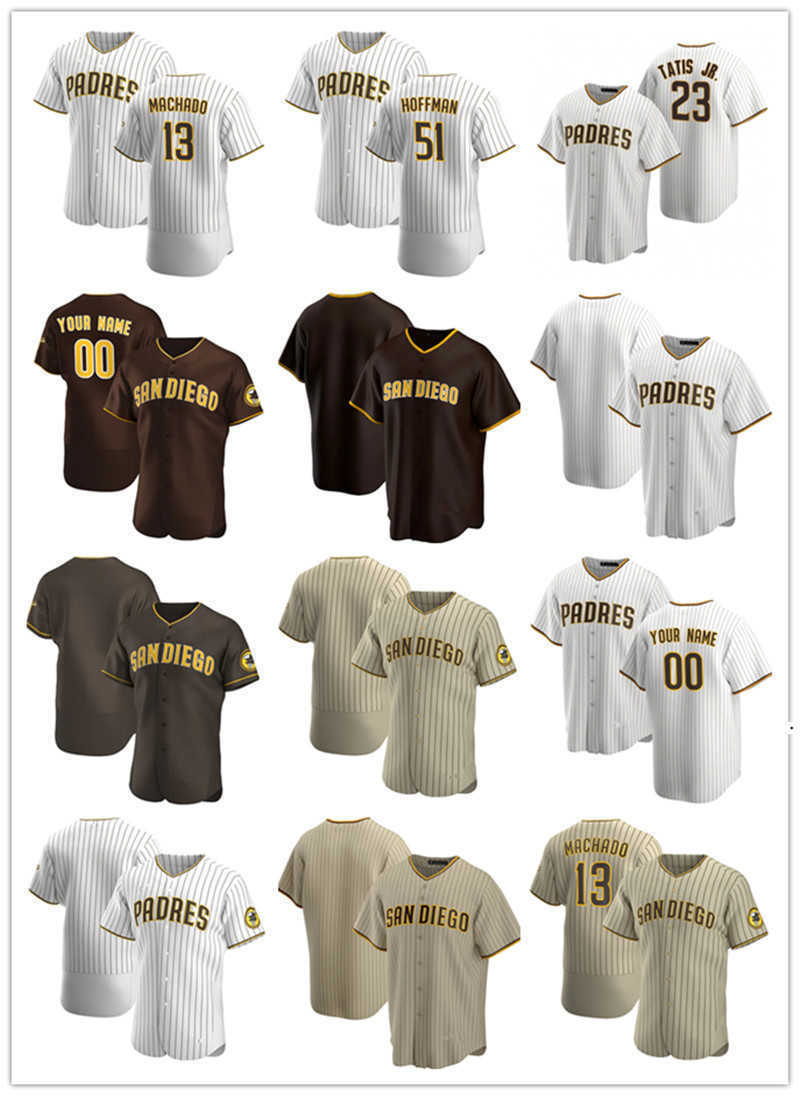 

Custom Jersey San Diego''Padres''Men women Youth 19 Tony Gwynn 23 Fernando Tatis Jr. 51 Trevor Hoffman 13 Manny Machado Baseball Jerseys, Color