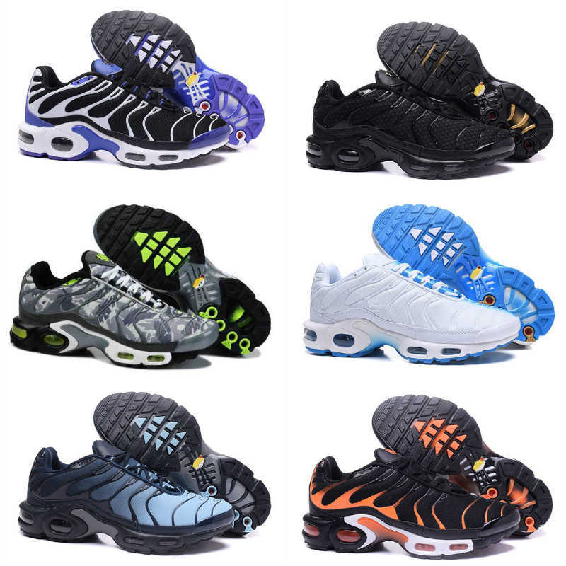 

Sell 2022 TOP Plus Mens Tn Running Shoes Airs High Quality Triple Black White Tns Maxes Chaussures Requin Homme Smoky Gray Designer Sneakers, Shau