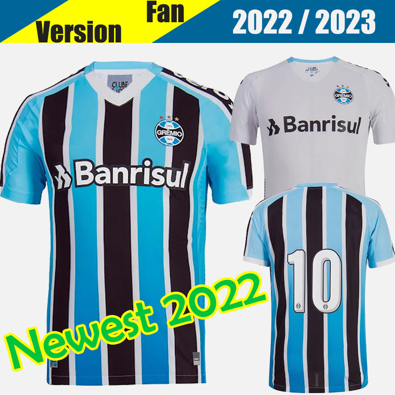 Ferreira Benitez elkeson 22/23 Gremio Soccer Jersey Campaz JANDERSON VILLASANTI 2022 2023 Camisa de Futebol Home Away Chemise de football noir Di