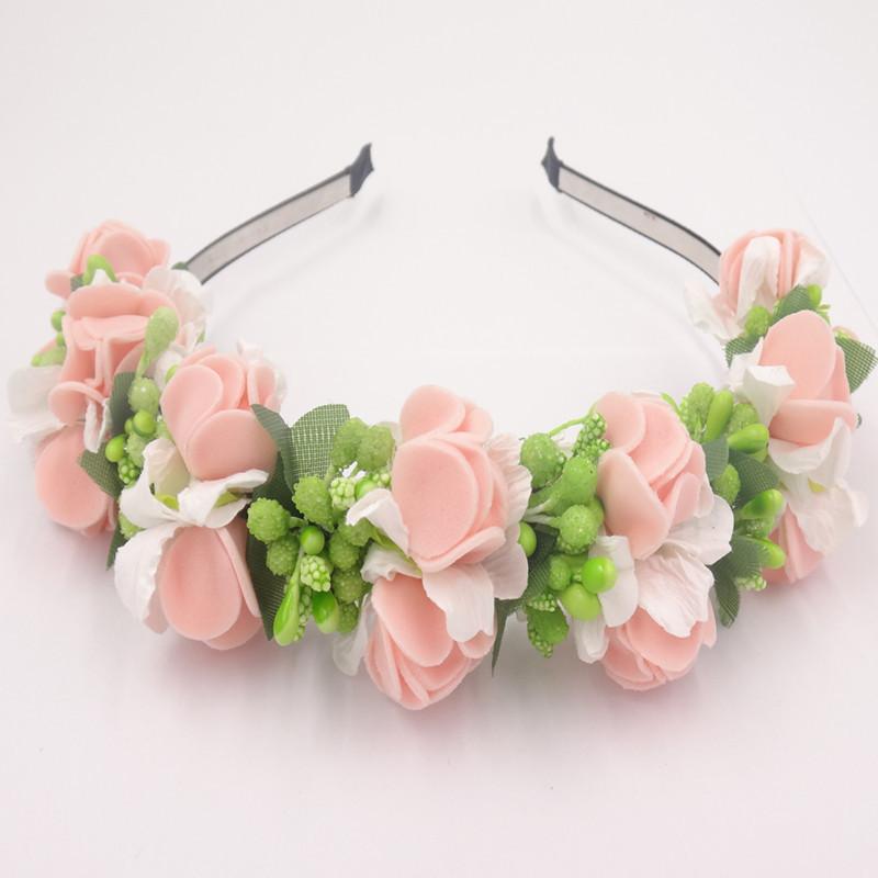 

Headpieces Bridal Headband Wedding Banquet Beach Accessories Wreath Travel Po Headdress Dress HeadbandHeadpieces