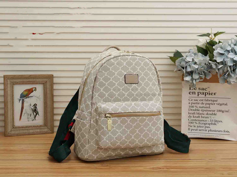 

Beige Ophidia Canvas Leather Backpack Green Red Web Stripes Designer Backpacks Logo Pattern Cross Body Handbag Shoulder Briefcase Luggage, Additional shipping