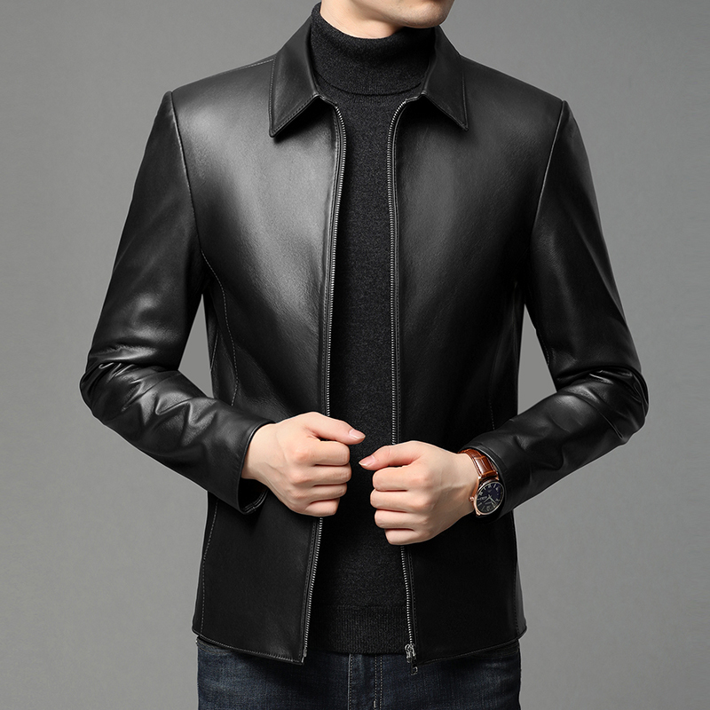Hommes en cuir simili cuir marque automne hiver arrivée homme veste Cas 220823