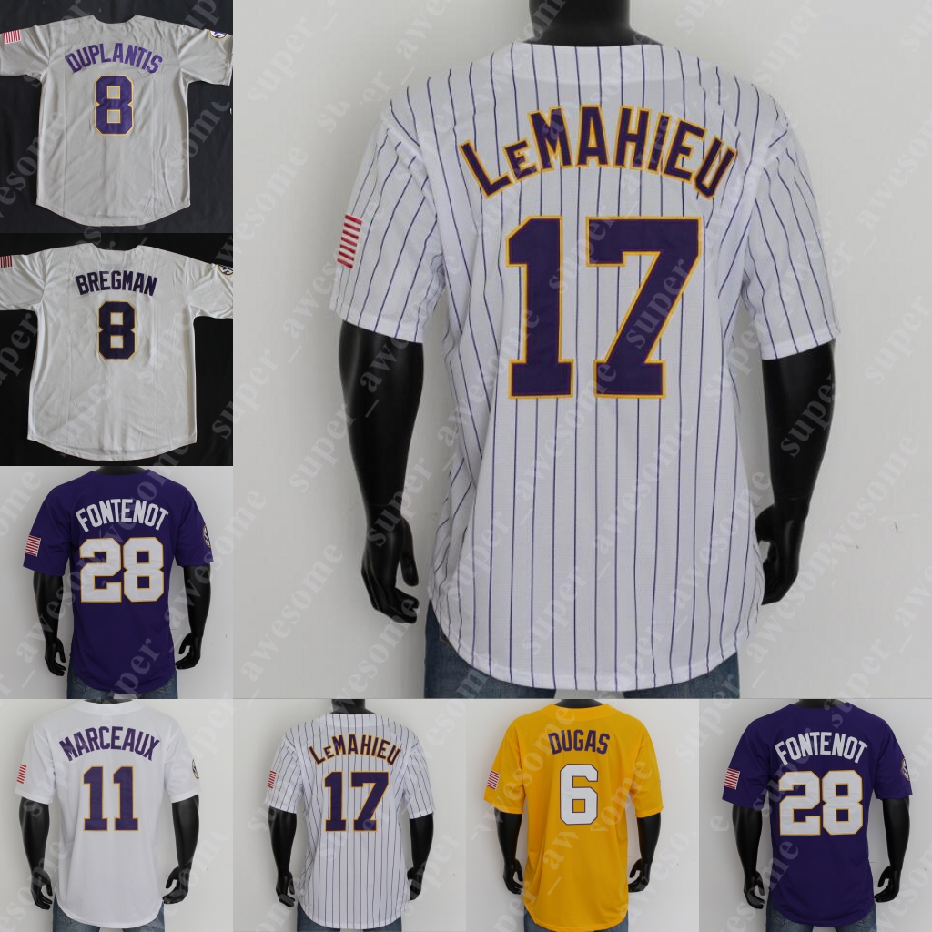 

Baseball Jersey Josh Stevenson Collier Cranford Drew Bianco Luke Leto Jacob Hasty Trent Vietmeier Riley Cooper Bryce Collins Eric Reyzelman Javen Coleman, Yellow