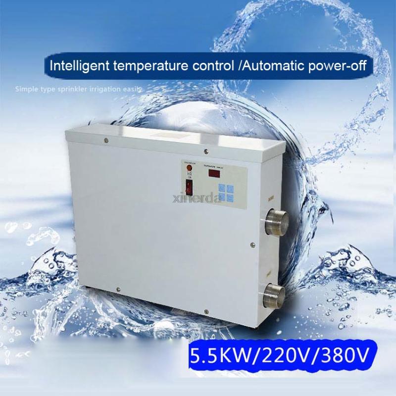 

Pool & Accessories SPA Heater 5.5KW Electric Swimming And Bath Heating Tub Water Thermostat 220V
