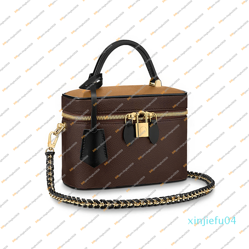 

Ladies Fashion Casual Designe Luxury VANITY PM Cosmetic Bag Crossbody Shoulder Bags TOTE Messenger Bag High Quality, Size : 19 x 13 x 11 cm