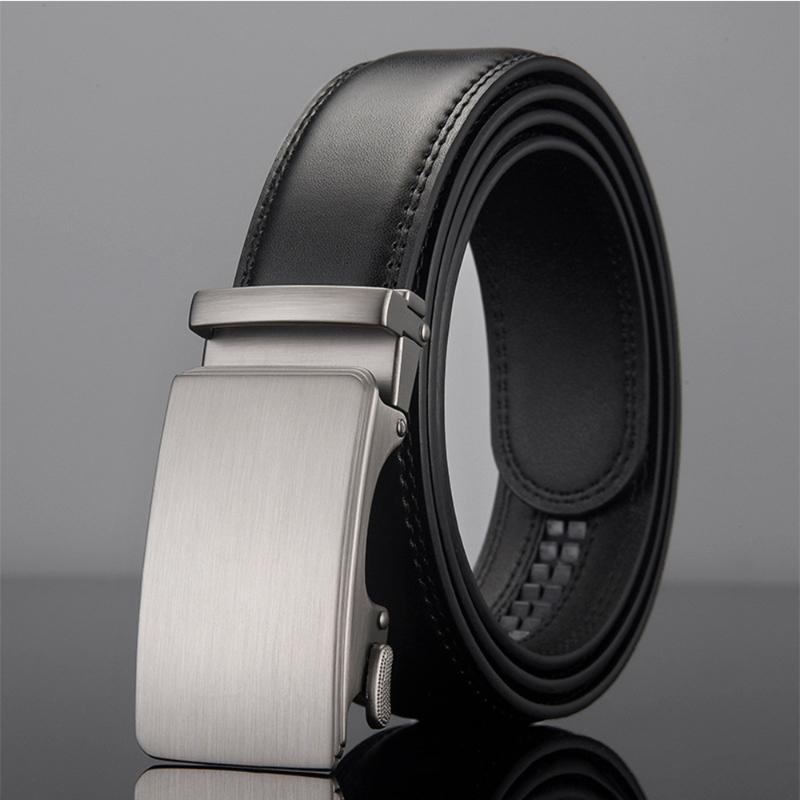 

Belts Belt For Men 2022 TOMYE PD22S004 Luxury Automatic Buckle Genuine Leather Cowskin Waistband Business Formal Casual Strap Gift, Black