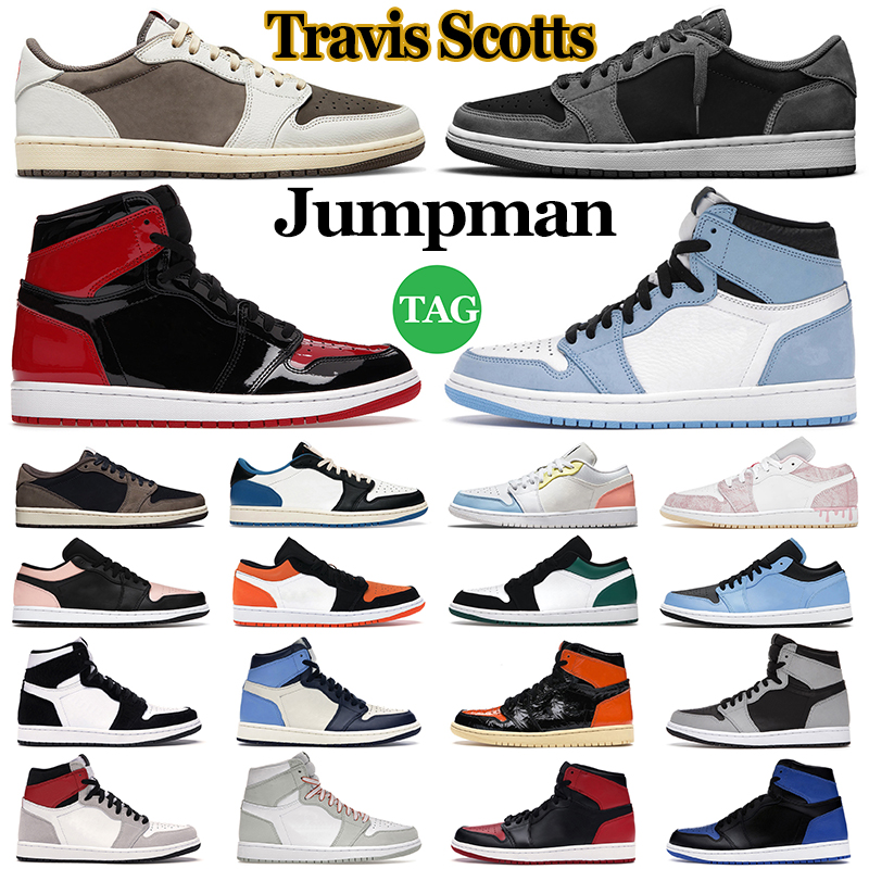 

Men Basketball Shoes Black Phantom Reverse Mocha Fragment Shadow Bred Patent Women Mens Trainers Outdoor Sports Sneakers, Emerald toe