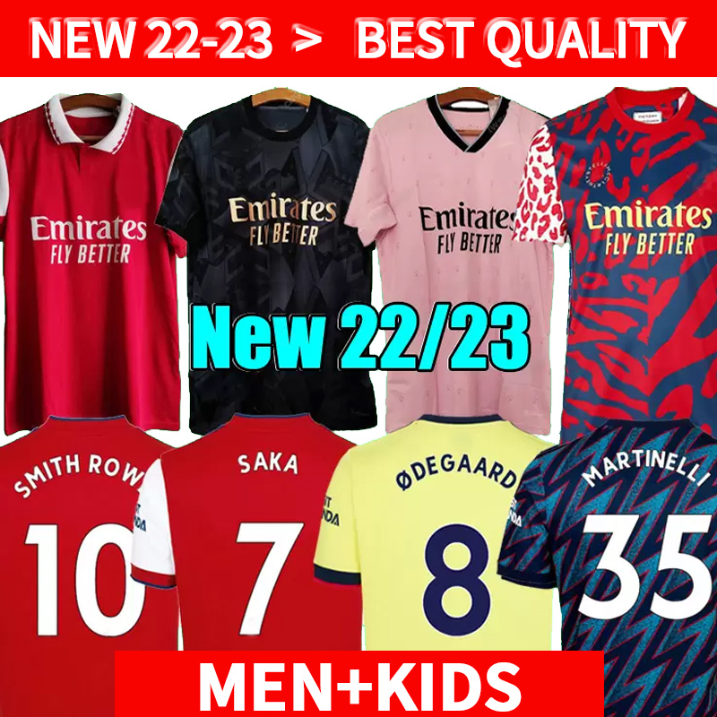 

22 23 Arsen SMITH ROWE PEPE SAKA soccer jerseys Fans Player version ODEGAARD THOMAS MARTINELLI WILLIAN TIERNEY 2022 2023 PRE MATCH football shirt Men Kids kit sets, 2223 thidr