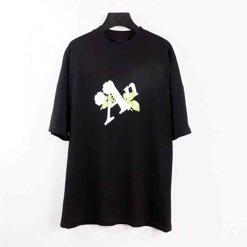 

Printed Shirt Mens And Womens Couple Summer Short Sve Tee