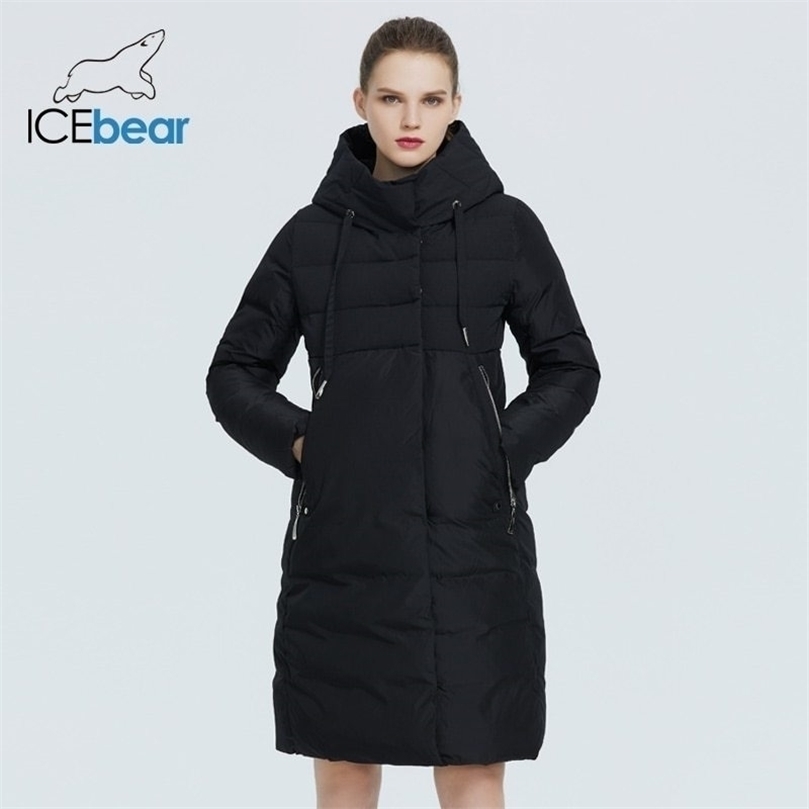 

Winter Women Jacket High Quality Long Woman coat Hooded Female Parkas Fashion Women's Brand Clothing GWD18310I 201127, G425