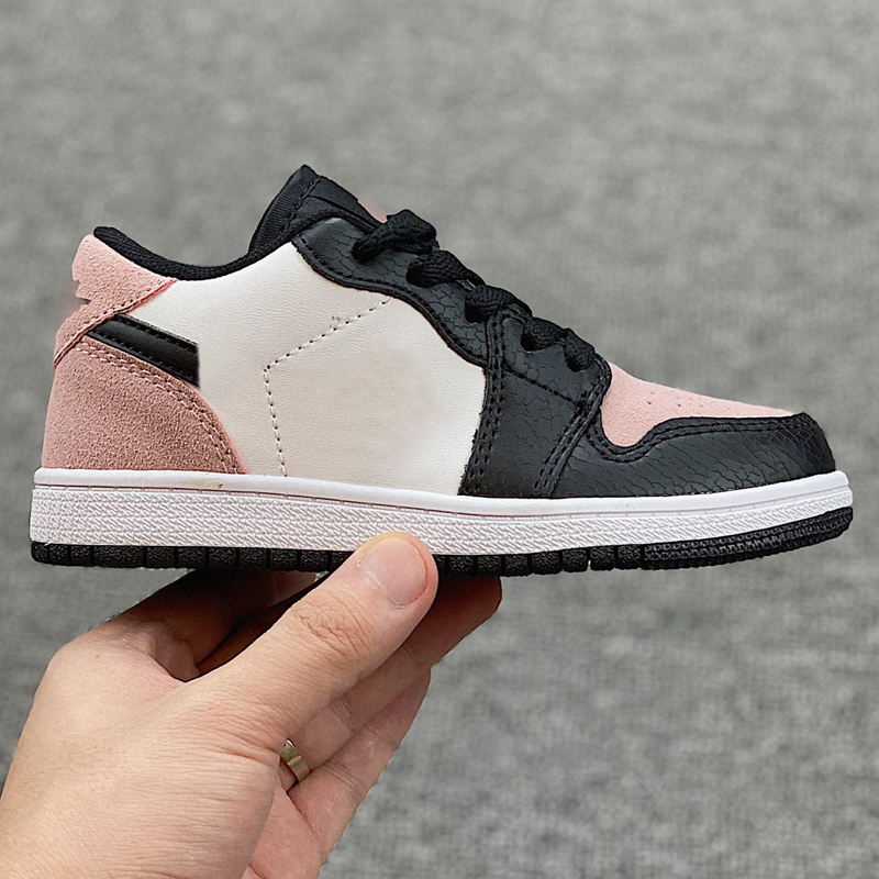 

Kids Jumpman 1s Mid Basketball Shoes Infants I 1 Girls Black Sports Sneakers Bred Green White Digital Pink Aurora Outdoor Trainers size 24-37, As photo 10