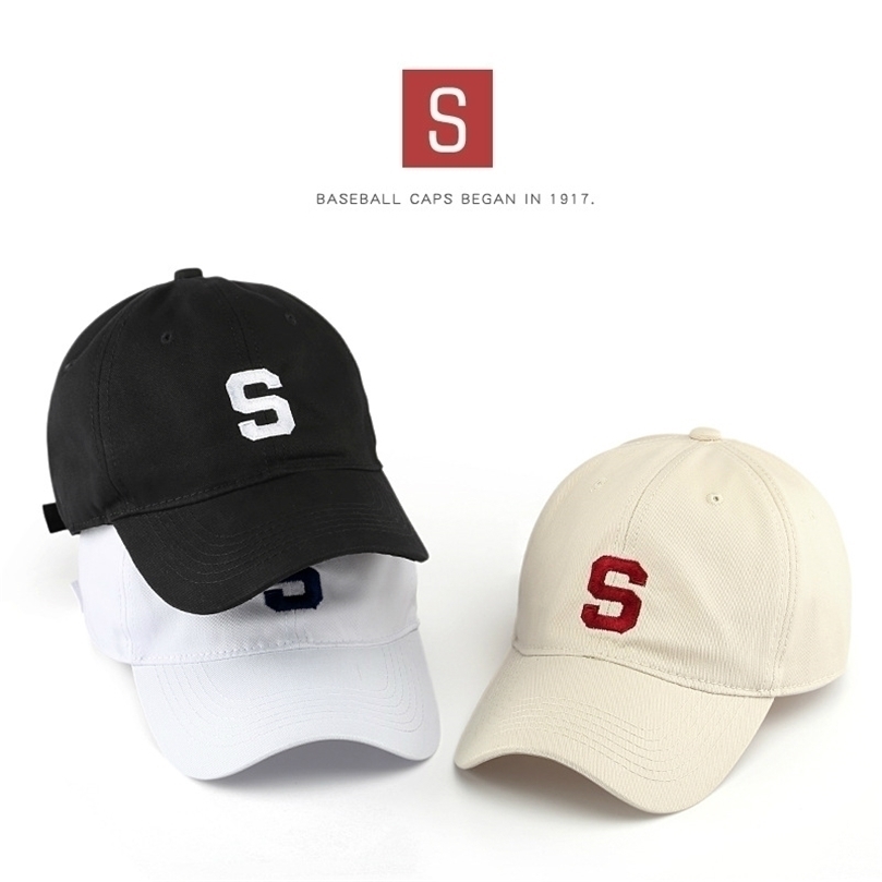 

SLECKTON Baseball Cap for Women Men Summer Casual Visor Hats Cap Letters S Embroidered Outdoor Sports Hat Unisex W220811, Black