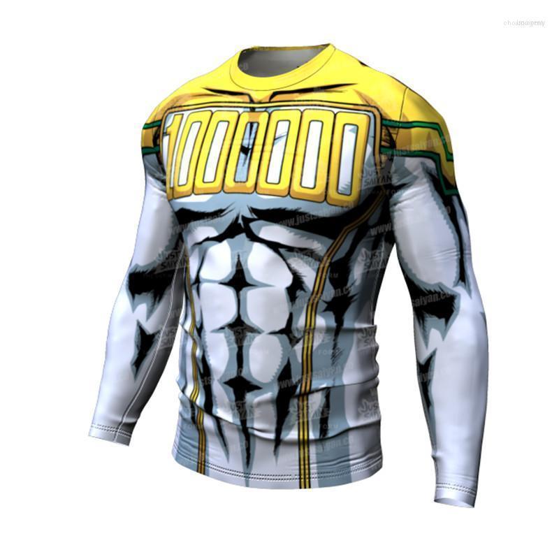 

Men's T-Shirts 2022 Men Compression Running T Shirt Fitness Tight Long Sleeve Sport Tshirt Training Jogging Shirts Gym Sportswear Quick Dry, Beige