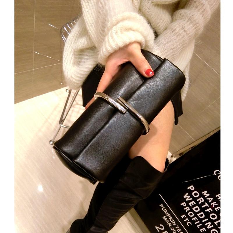 

Evening Bags Woman Clutches Crossbody Purse Bag Women Small Leather Messenger Female Shoulder Mini Casual Clutch BagEvening, Black