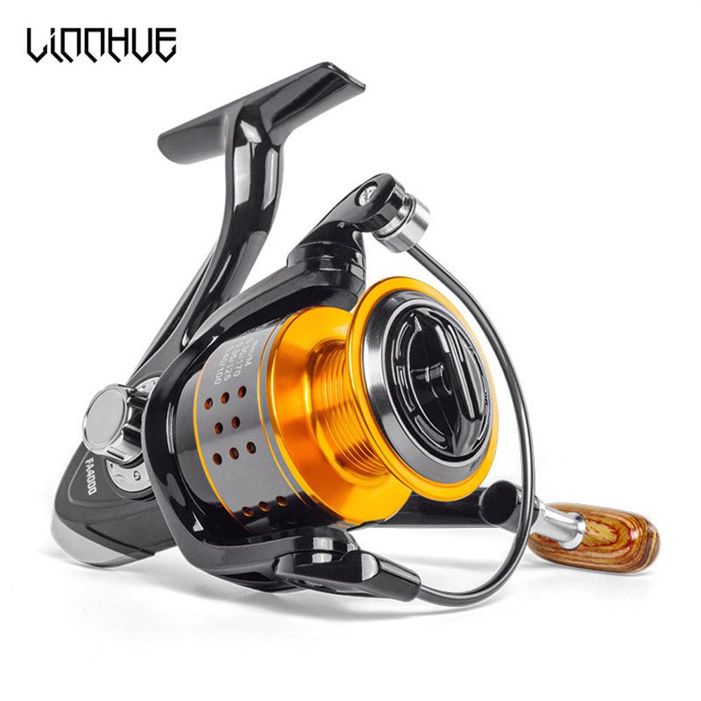 

Spinning Fishing Reel 13bb No Gap Fa3000 4000 6000 All Metal Wheel 8kg Pike Orange Black Spinning Reel High Speed Wheel Carp236K