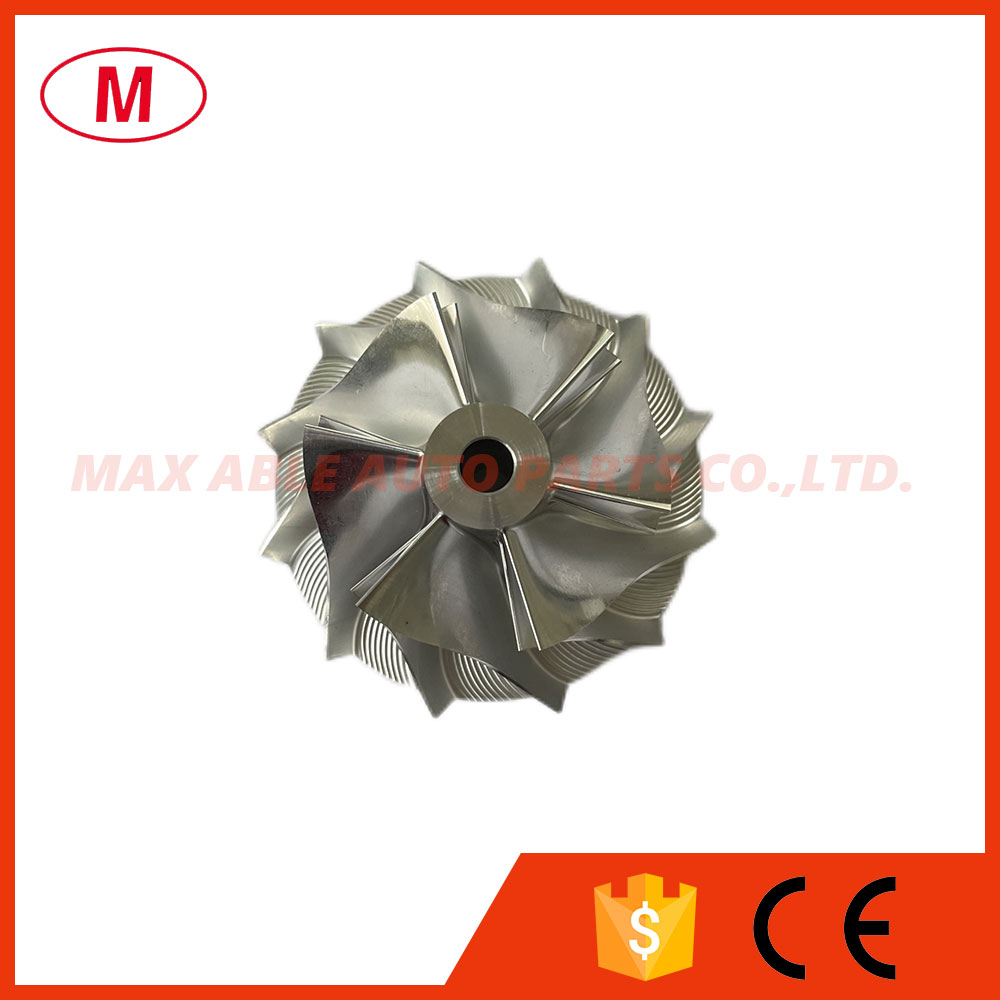 

TA31 409096-0009 44.62/60.25mm 6/6 blades Turbocharger Turbo Billet compressor wheel/Aluminum 2618/Milling for 454039-0001/465133-0001/02/465159-0001/02/4651770004