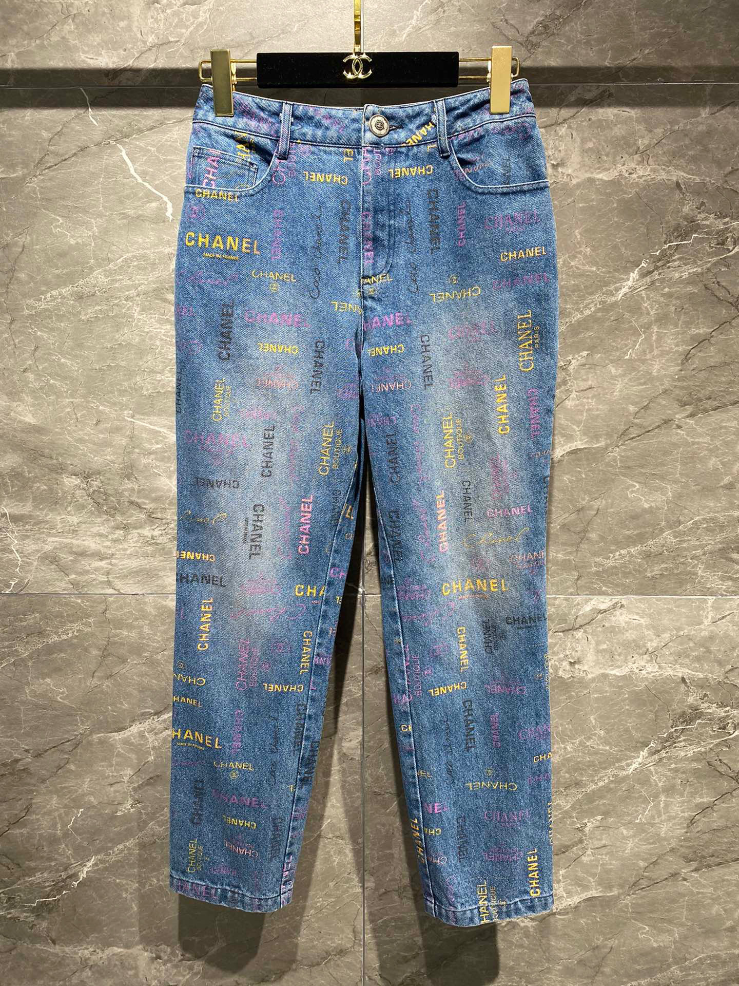 

Top quality Women' Jeans Vintage Heart Printed Pants Y2K Baggy Women High Waist Fashion Slender Aesthetic Mom Denim Streetwear 90s Trous3140 K4, Orange