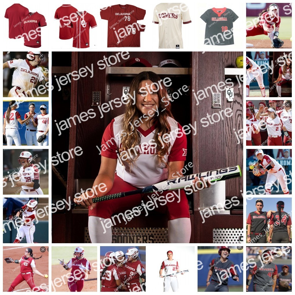 

James 2022 NCAA Stitched Oklahoma Sooners softball Baseball Jersey OU 24 JAYDA COLEMAN 27 HANNAH COOR 33 ALYSSA BRITO 42 TURIYA COLEMAN 43 QUINCEE