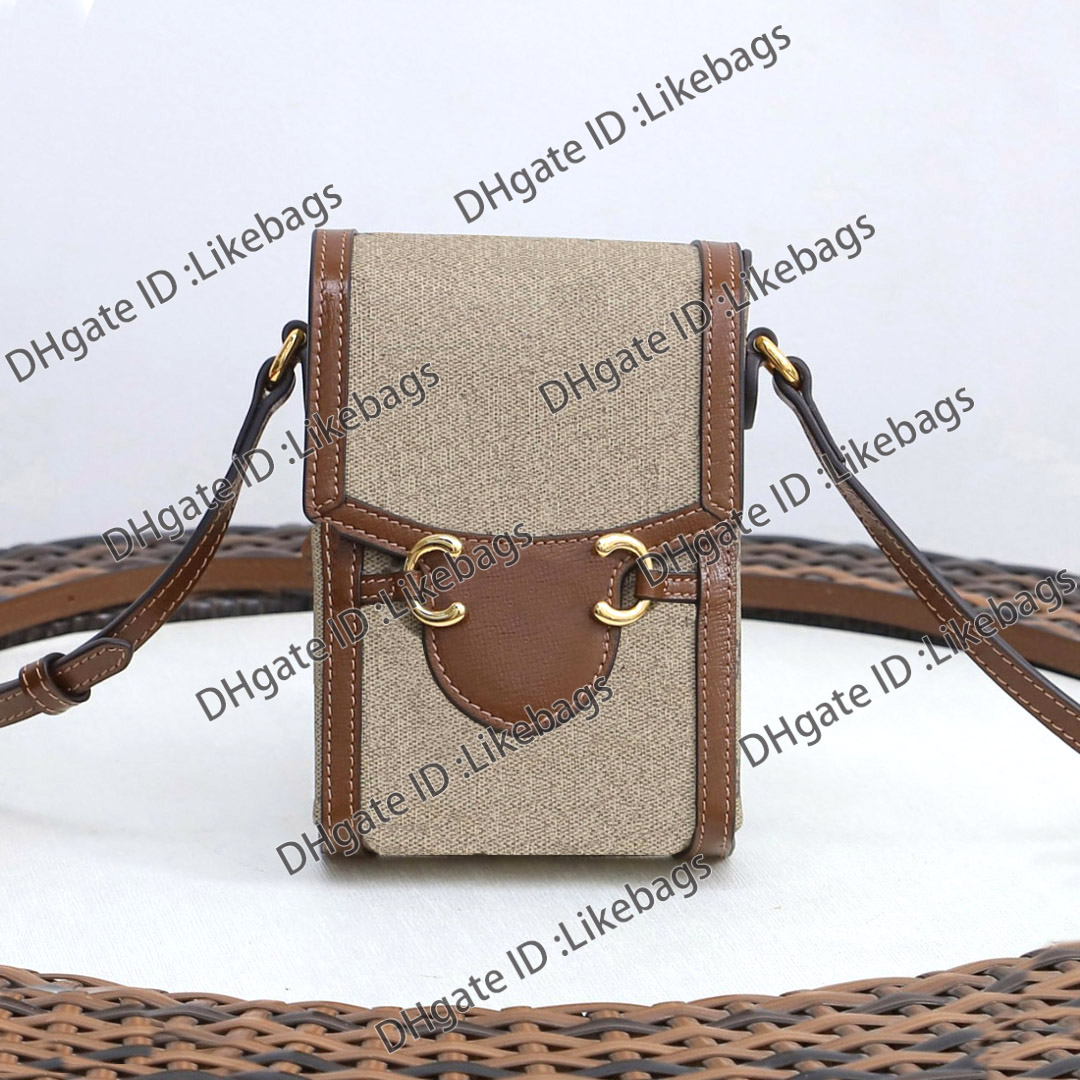 

Top Quality Designer Old Flower Classic Crossbody Women Shoulder Bag With Stripes Lock Letter Genuine Leather Flap Fashion Handbag Purse