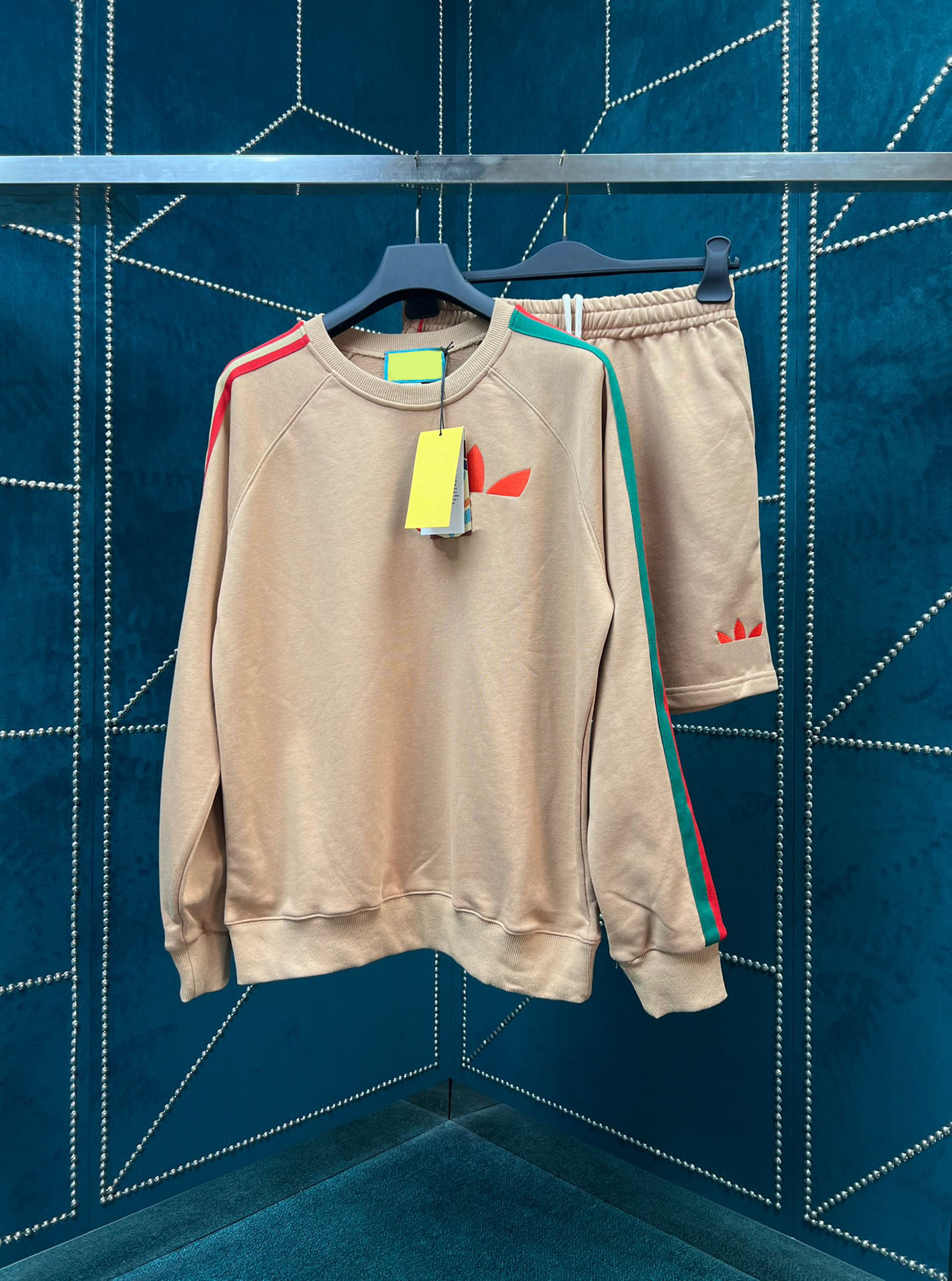 

Men's Plus Size Hoodies & Sweatshirts Round neck embroidered and printed polar style summer wear with street pure cotton w2r