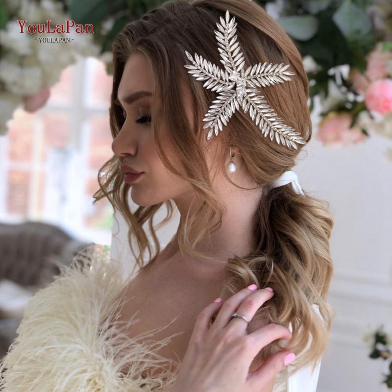 

Headpieces HP263 Rhinestone Wedding Hair Accessories Luxury Bridal Hairpiece Stunning Headwear For Brides JewelryHeadpieces