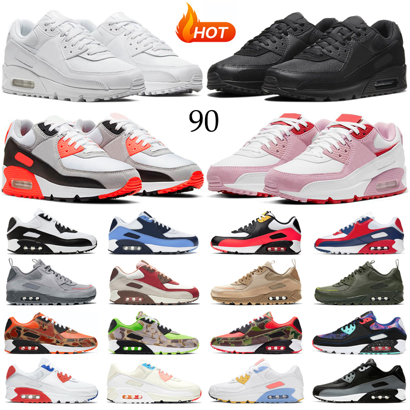 

Hotsale 90 running shoes men women 90s Triple Black White Valentines Day Wolf Grey Safety Orange mens trainers outdoor sneakers, #27