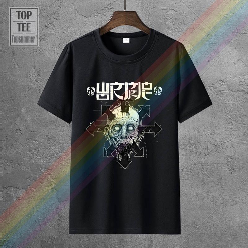 

Men's T-Shirts Wormrot Star Of Chaos Shirt S M L Xl Officl Tshirt Grindcore Death Metal T, 0012667-black