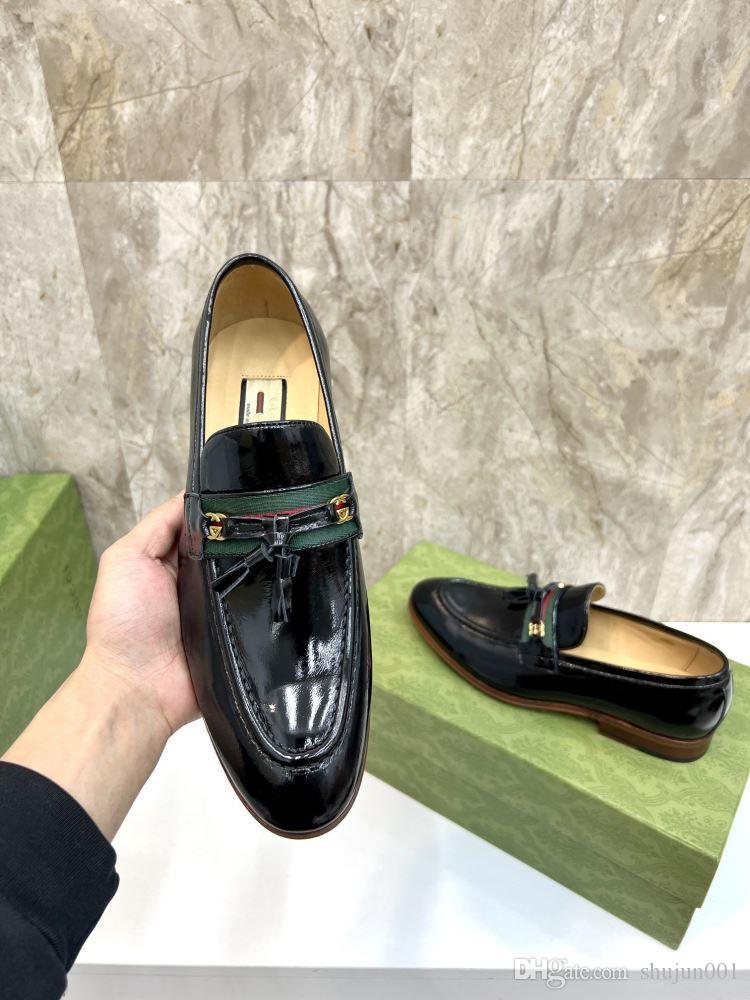 

5A Original Shoes AA Men's Luxury Designer Dress Shoes Genuine Leather Loafers Fashion Casual Business Men Shoe Leisure Formal Flats Classic Footwear A2, #08