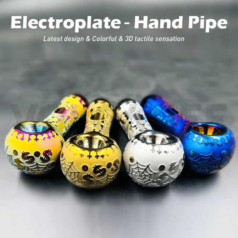 

Smoking Accessories Magic Electroplate Hand Pipes Glass oil burner pipe Tobacco glass Pipe bongs