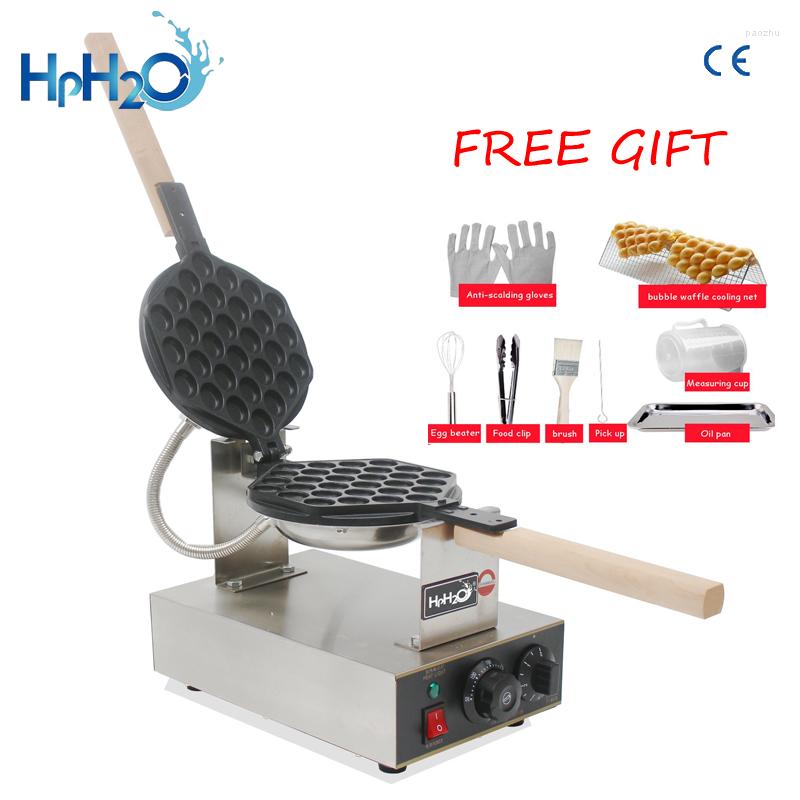 

Bread Makers Directly Factory Price Commercial Electric 110V 220V Non-stick Bubble Egg Waffle Maker Machine Eggettes Puff Cake OvenBread