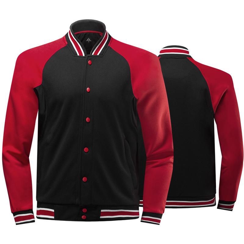 

Men' Jackets Basketball Training Serve Man Motion Sweater Moisture Absorption Perspire Spelling Color Loose CoatMen, Zy2019051501vt