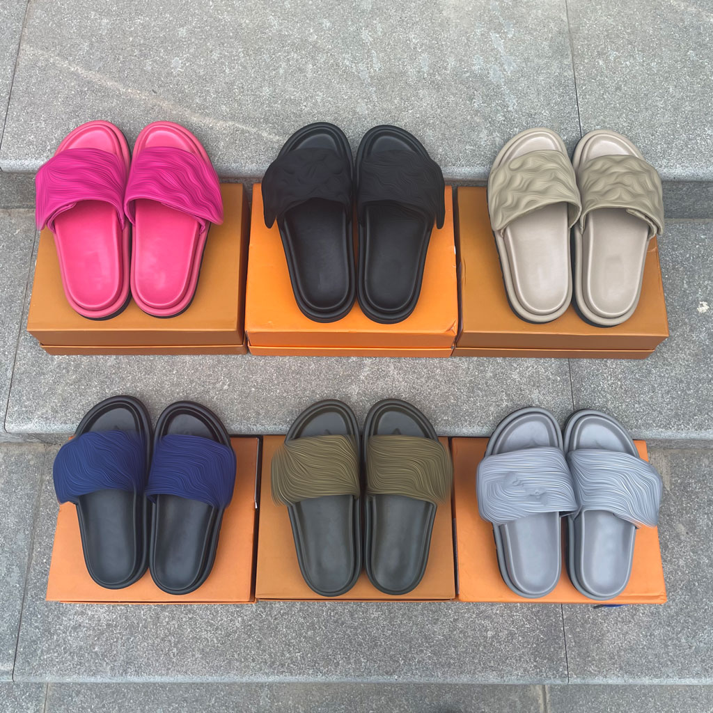 

Pool Pillow Comfort Mules Women Slippers Lady Nylon Down Strap Mule Anatomic Insole Velcro Padded Front Sandles Fashionable Easy-to-wear Style Slippers 35-46, 11