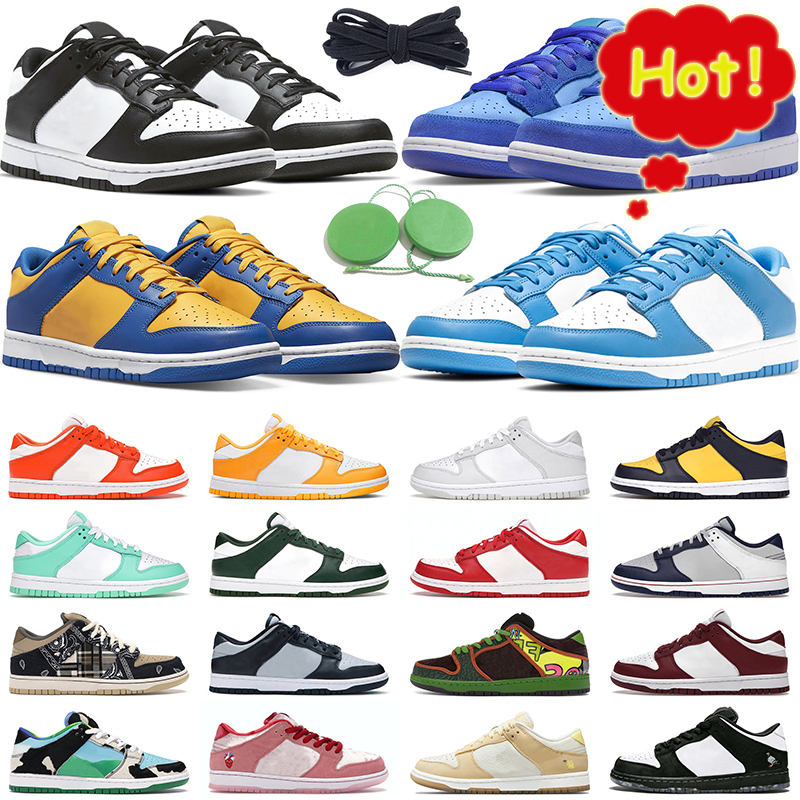 

Sandals 2023 men women 2023 designer casual shoes white black panda sneaker unc coast vintage navy photon dust classic green court purple mens, # 1