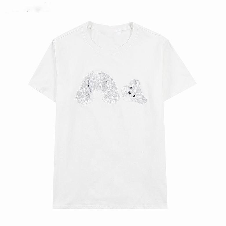 Designer masculin T-shirt man tshirt tshirt polo tee tops streetwear styliste palme guillotine ours décontracté ours tronqués anges classiques de