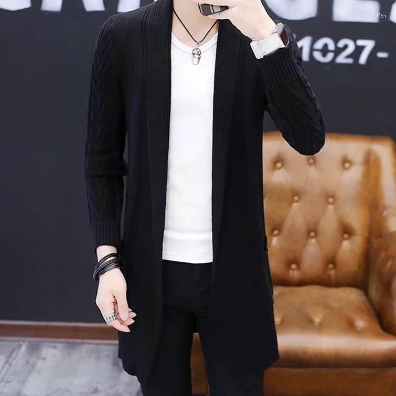 

Men's Sweaters Sweater Brand-Clothing Spring Cardigan Male Fashion Quality Cotton Men Casual Plus Size -3XL, Black