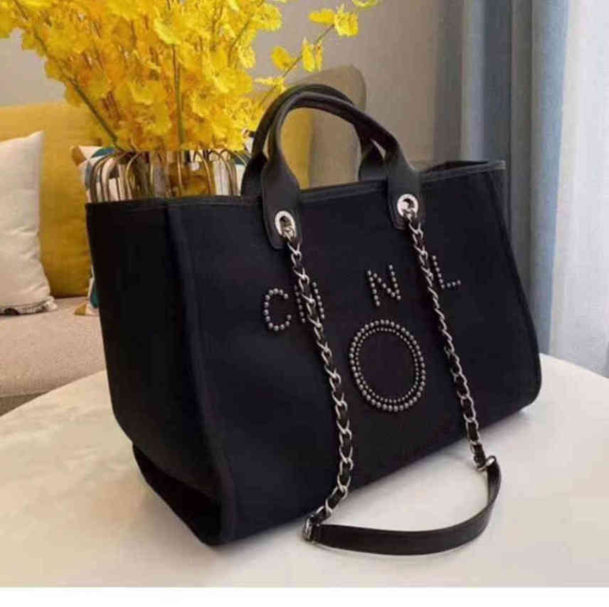 Fashion Designer Luxury Evening Bags Small Private Label Bobby Backpack Brand Ch Classic Canvas Beach Bag Handbags Purse Women Hand Ladies Satche