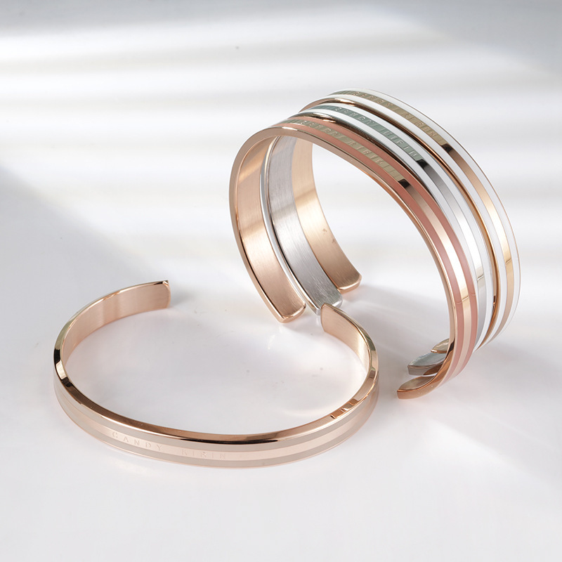 

New Ceramic Bracelet Candy Kirin Simple Bracelet Open Steel