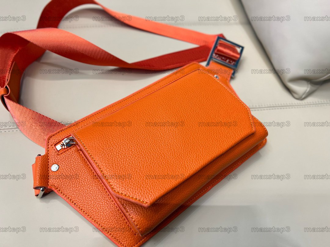 

Orange Aerogram Sling Bags 2022 Designer New Sling Bag M59625 M57081 Mens Message Waist Belt Bags Luxurys Cross Body