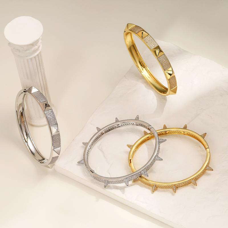 

Bangle Fashion Bracelets Female Temperament Simple Trendy Bracelet Hand Ornaments For Women Party Wedding JewelryBangle