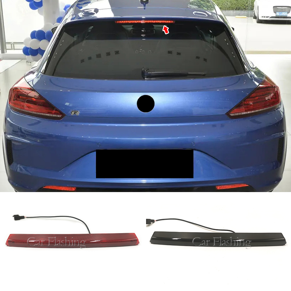 

1PCS Car Rear High Level LED Brake Tail Light For VW Golf MK5 GTI R32 2005-2009 Polo Mk4 2003-2008 For Scirocco 2009-2016
