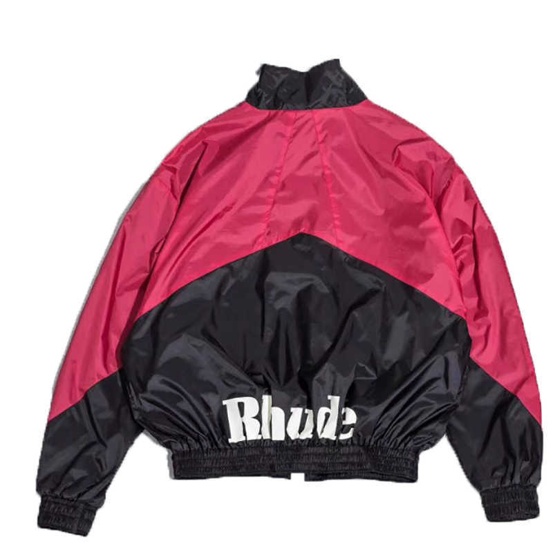 

Men' Jackets RH day ude fashion brand flight jacket Japanese jacket male couple leisure sports jacket oversize trench coat, Green with black