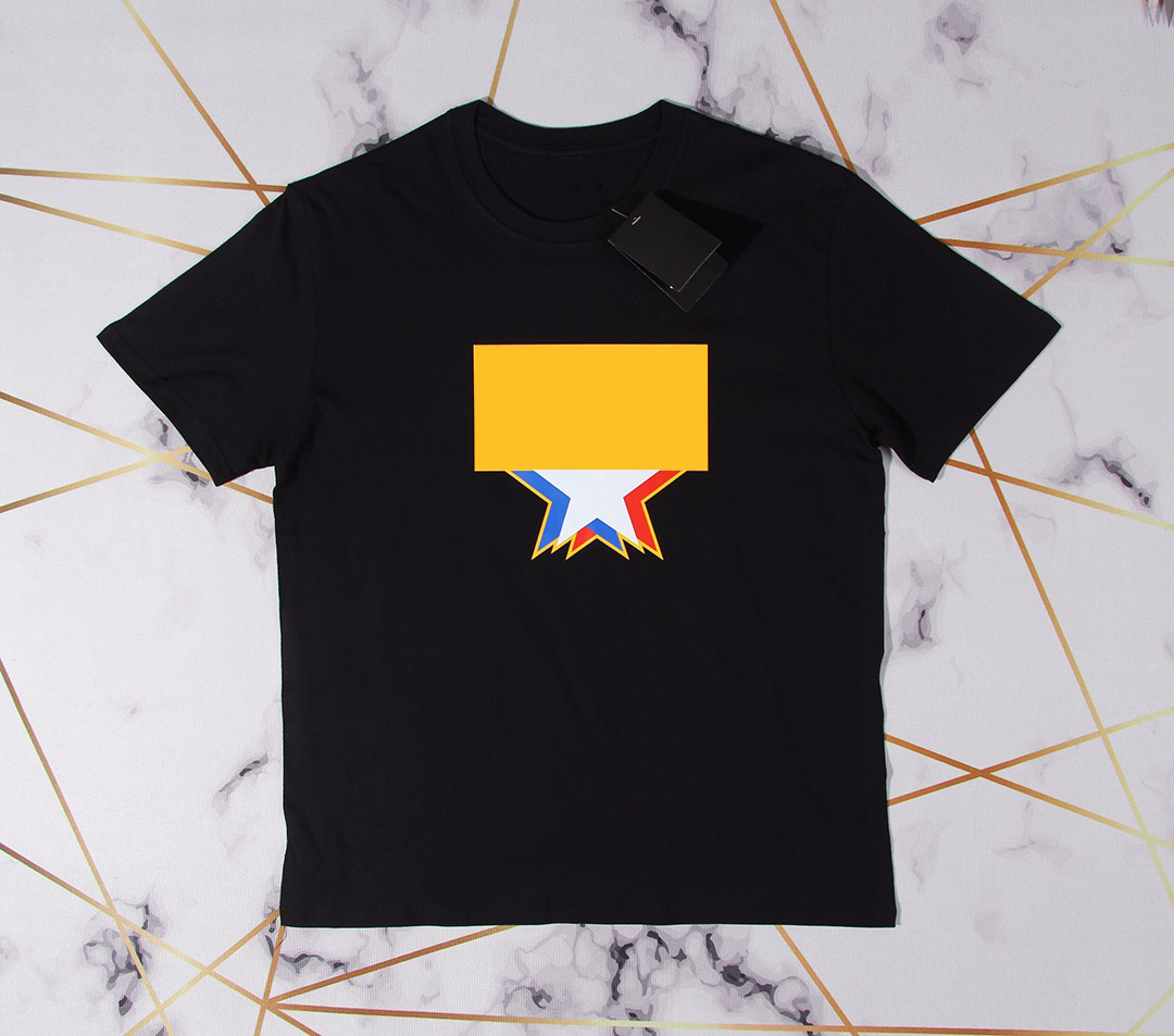 

2022 Summer Brand LOGO Tops Men' Women' Fashion T shirt Cotton breathable Plus Size Tees Print Short Sleeves Elasticity size -2XL 02, I need see other product