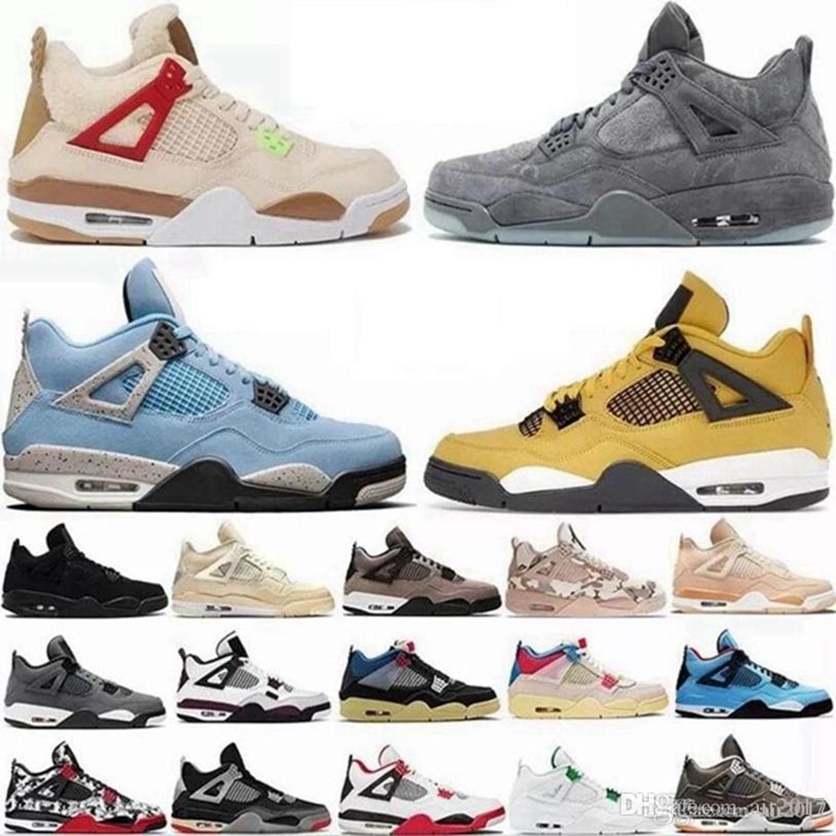 

2022 Jumpman University Blue 4s Mens Basketball Shoes Sneakers Fire Red Thunder Oreo Sandals Cat Shimmer White Cement men women Sports Trainers, 22
