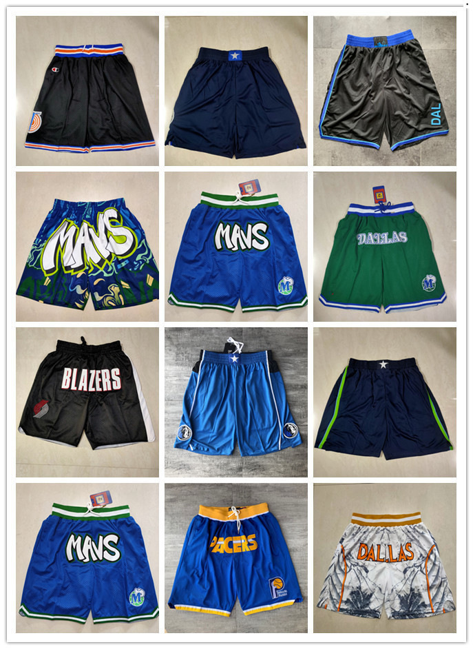 

Indiana''Pacers''men Dallas''Mavericks''men Throwback Basketball Shorts pocket, Color