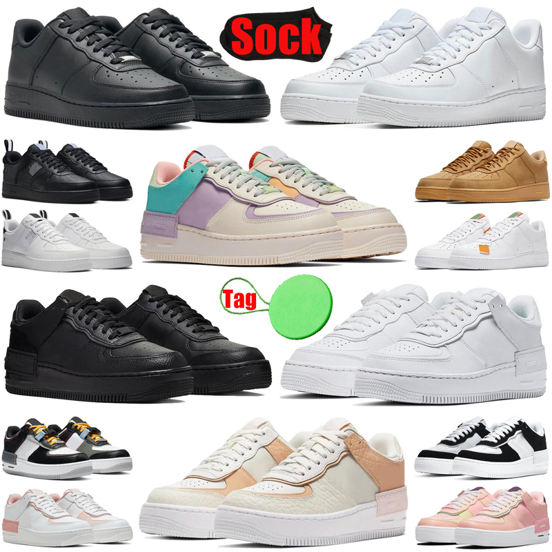 

shadows mens womens running shoes airforces 1 airforce 1s one white men women trainers sports sneakers runners size 36-45, #20 cashmere 36-40