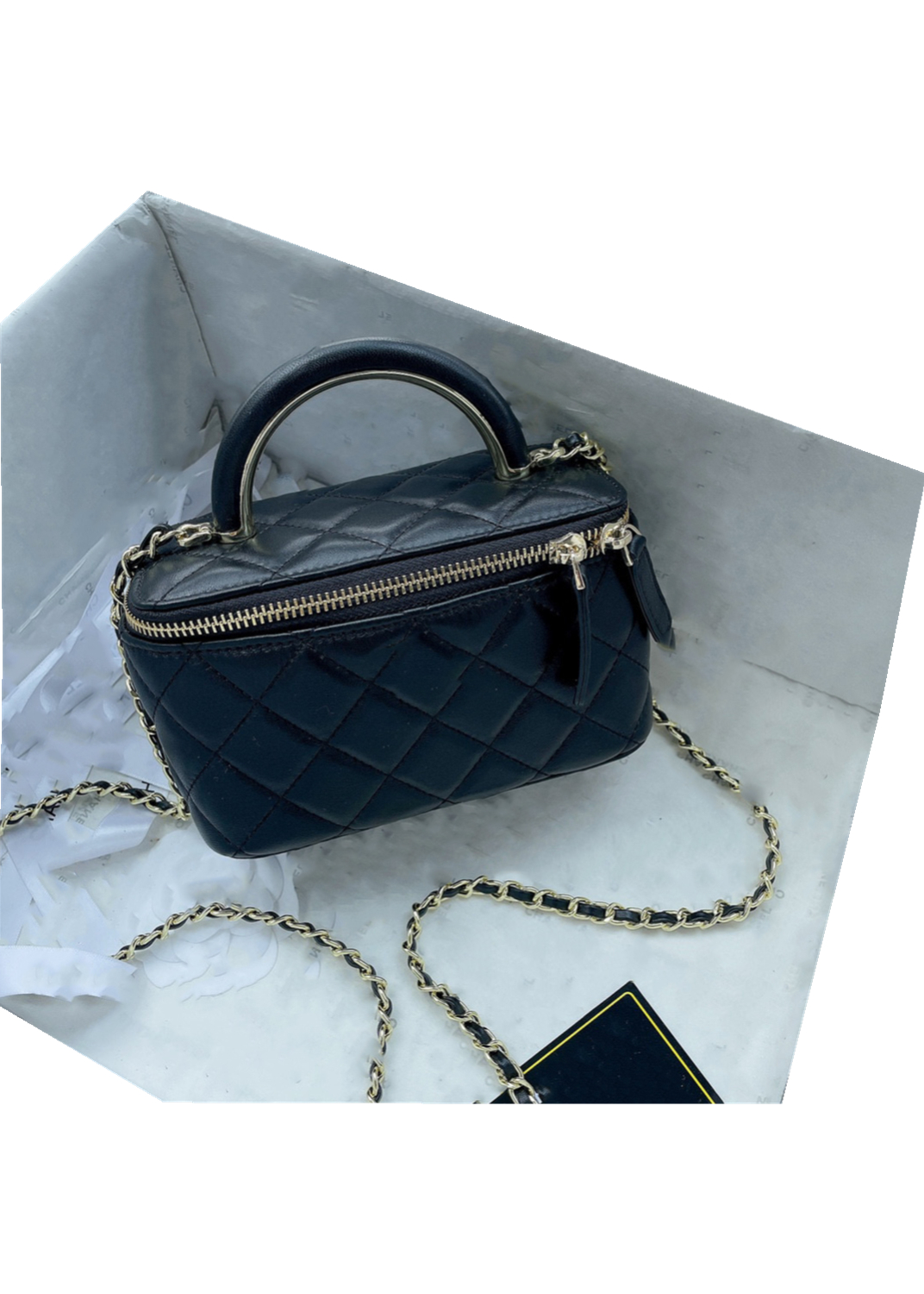 

Top designer luxury female bag box with mirror cosmetic bag imported suede exquisite production 2022 fashion handbag, White